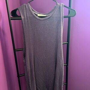 Urban Outfitters Truly Madly Deeply Purple Long Tank Top